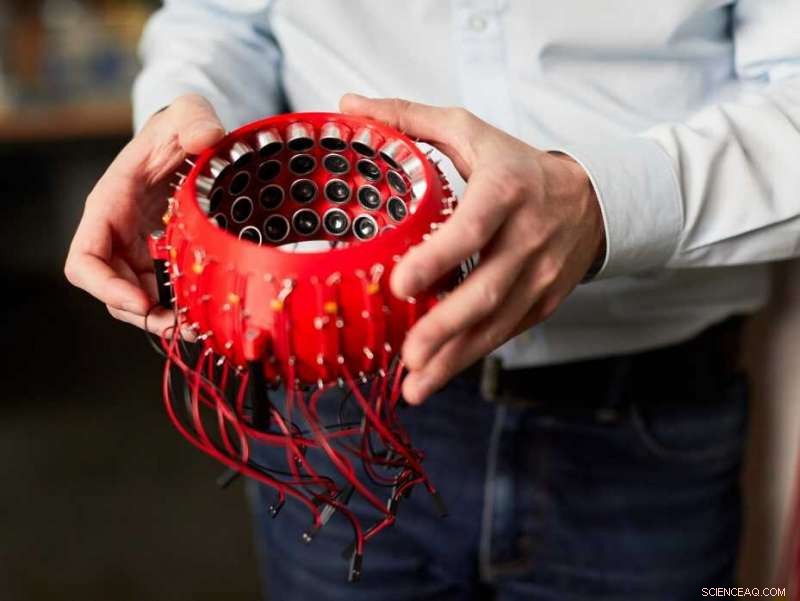 Sound-Driven Robotic Gripper for Delicate Object Manipulation