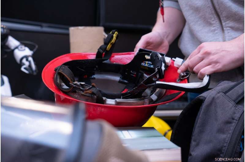 Revolutionary Haptic Helmet Boosts Firefighter Safety