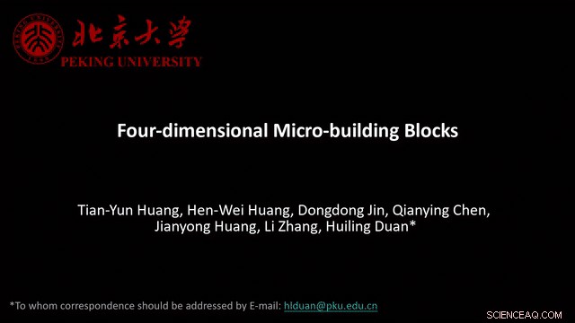 Four-Dimensional Micro-Constructs: Printable, Time-Responsive, Programmable Tools