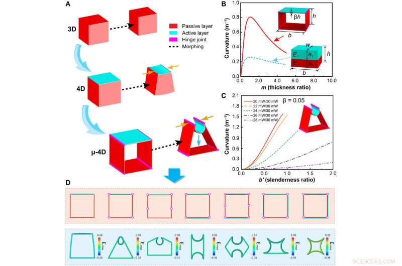 Four-Dimensional Micro-Constructs: Printable, Time-Responsive, Programmable Tools