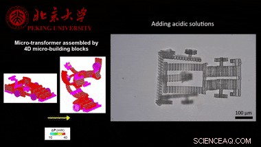 Four-Dimensional Micro-Constructs: Printable, Time-Responsive, Programmable Tools