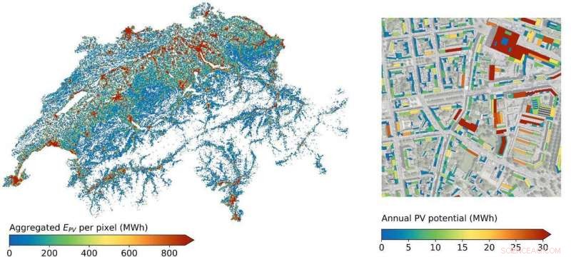 How Much Power Could Swiss Rooftops Generate? A Study on Solar Potential
