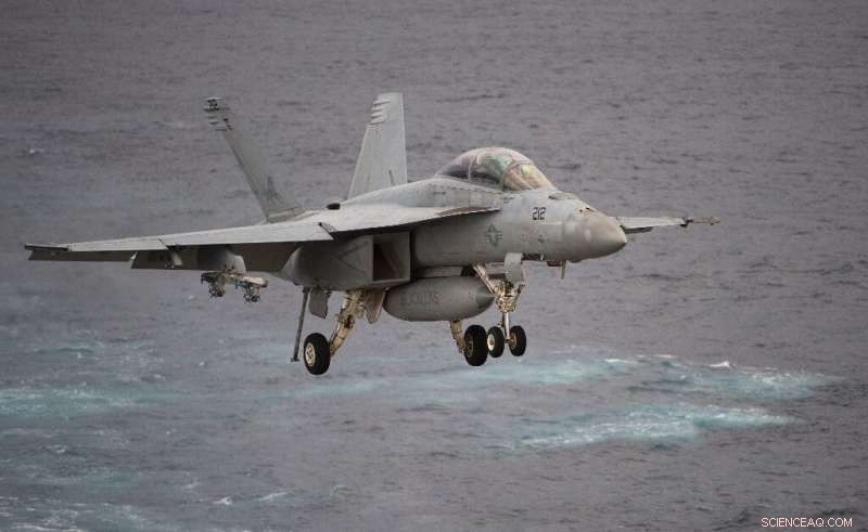U.S. Navy Tests Pilotless Jets Controlled by a Third Aircraft