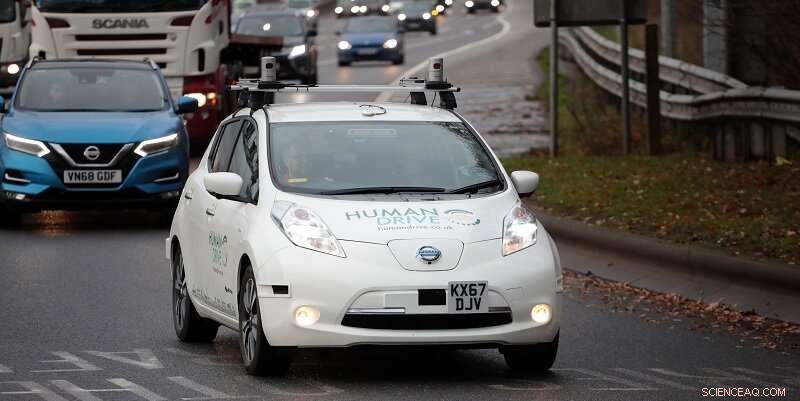 Autonomous Vehicle Breaks Ground with 230-Mile UK Journey