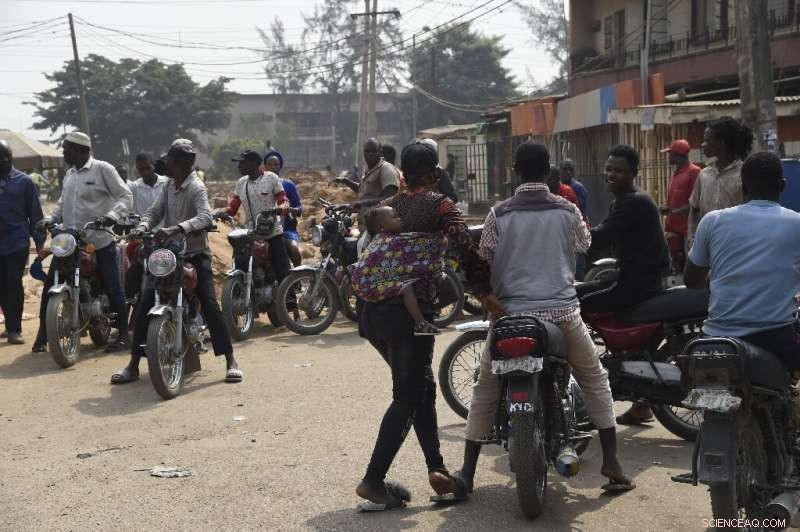 Lagos Traffic Stalled by New Motorcycle Taxi Ban