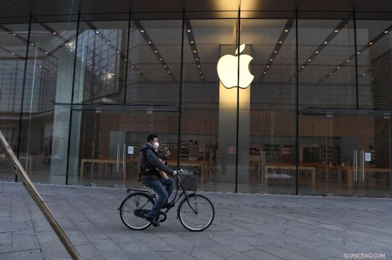 Apple Shares Slide Amid Coronavirus Financial Impact Concerns