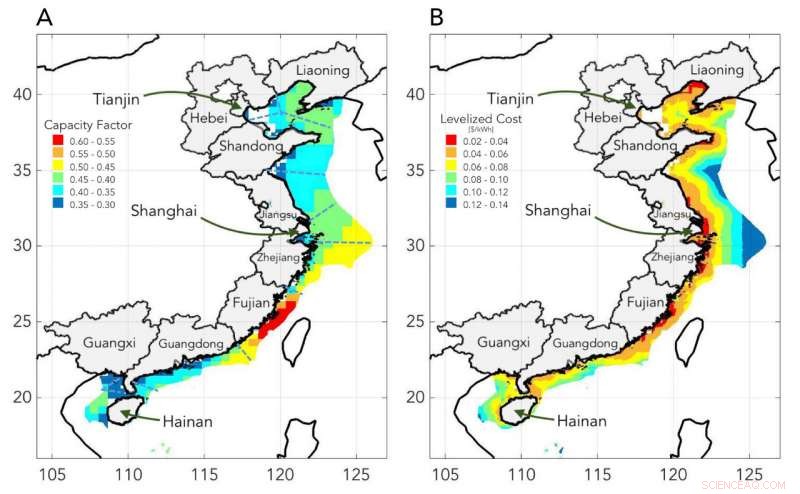Research Indicates Offshore Wind Farms Could Supply Major Portion of Coastal China’s Electricity