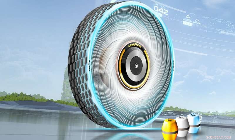Goodyear’s ReCharge: A Biodegradable Tire That Regenerates Its Own Tread