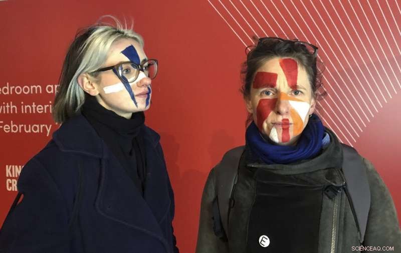 Artists Use Painted Faces to Challenge Facial Recognition Technology