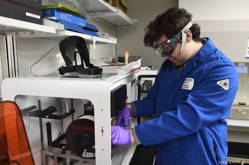 Johns Hopkins Engineers Innovate 3‑D‑Printed Ventilator Splitters to Expand COVID‑19 Treatment Capacity