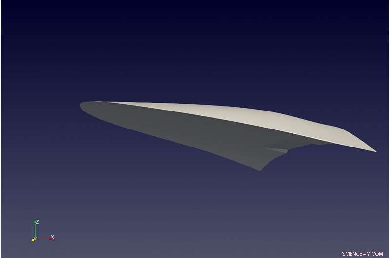 New Spacecraft Designed to Survive Fire and Glide Like a Wave