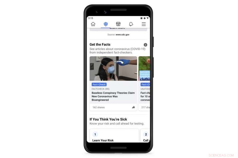Facebook to Alert Users Who Engaged With COVID‑19 Hoaxes
