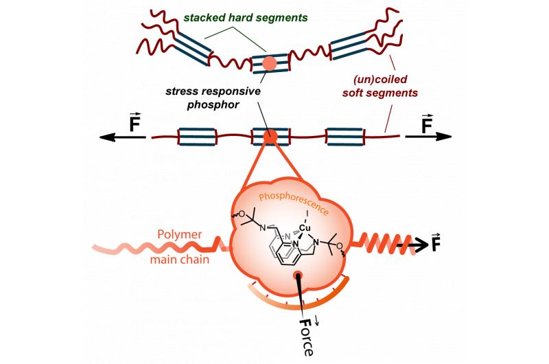 Innovative Photoluminescent Polymer Sensor for Real‑Time Mechanical Stress Detection