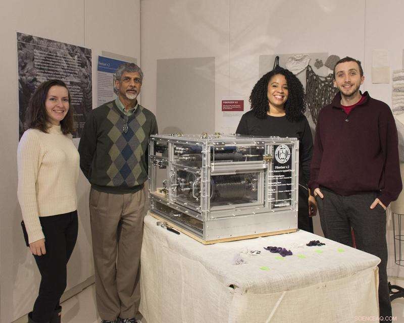 Team Introduces Innovative Machine to End Textile Waste