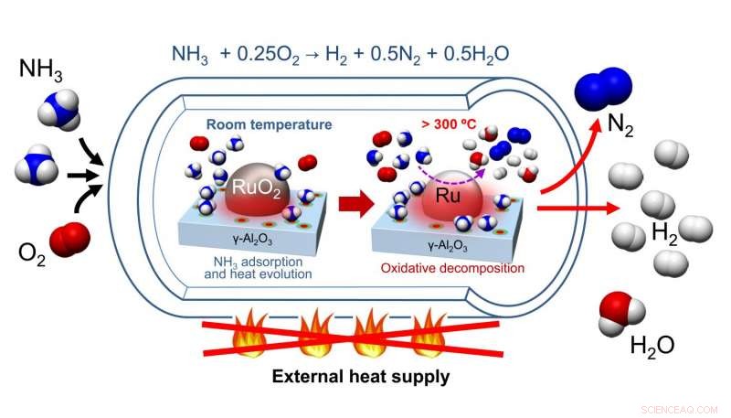 New Catalyst Enables Carbon‑Free Hydrogen Production from Ammonia