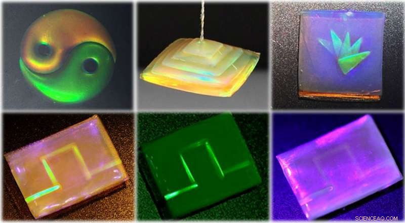 Self‑Healing Hydrogel with Dynamic Structural Color Inspired by Nature