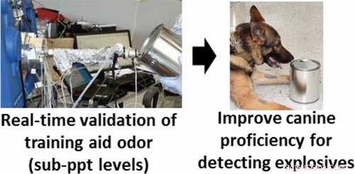 Enhancing Explosive-Detection Dog Training with Real-Time Vapor Analysis