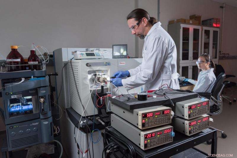 Tiny Tornado Device Enhances Electrospray Ionization Mass Spectrometry Performance