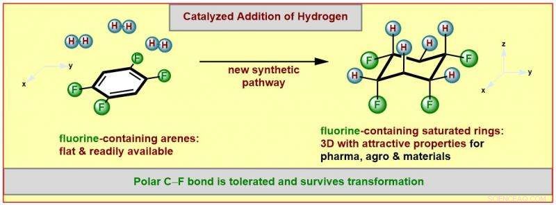 Revolutionary Technique for Synthesizing Fluorinated Molecular Rings