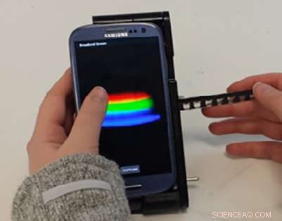 Portable Spectral Analyzer Transforms Smartphones into Reliable Diagnostic Devices