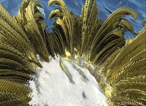 Triple Solar-Hydrogen Yield Using Light-Slowing Metallic Nanostructures