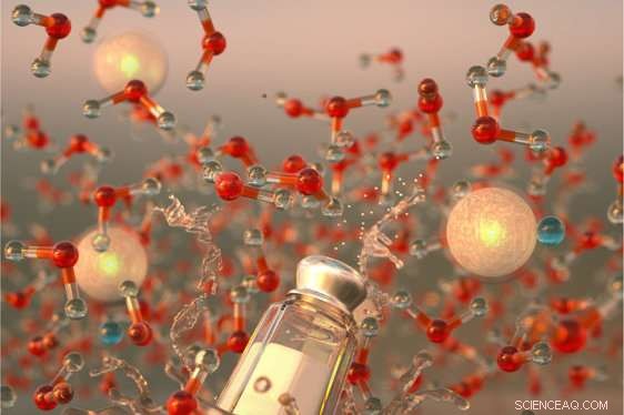 Argonne Scientists Unveil Saltwater Structure with Mira Supercomputer