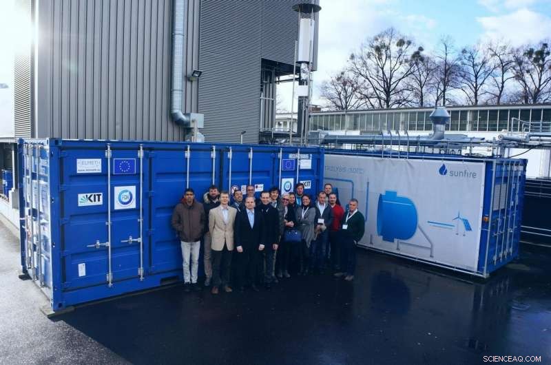 High-Efficiency Power-to-Gas Facility Demonstrated in HELMETH Project