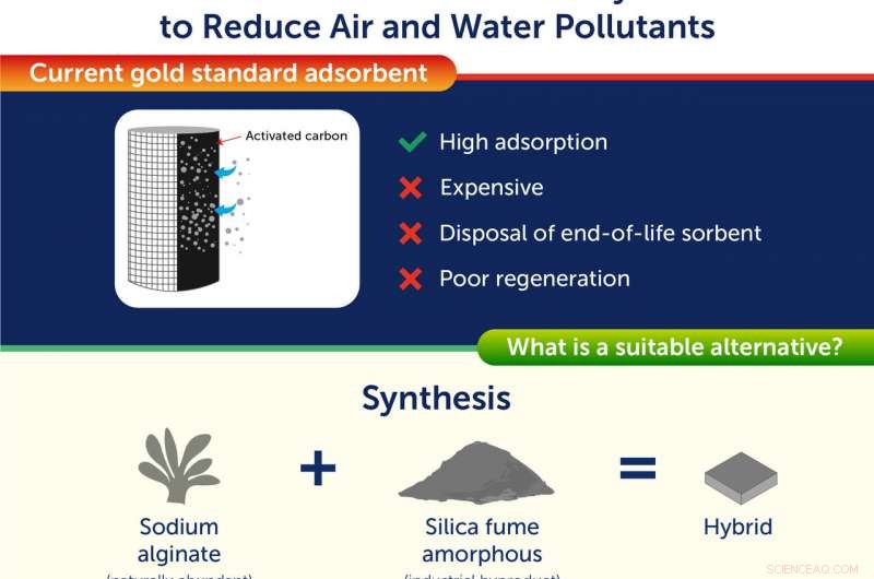 Innovative Low-Cost, Sustainable Material Developed to Combat Air and Water Pollution