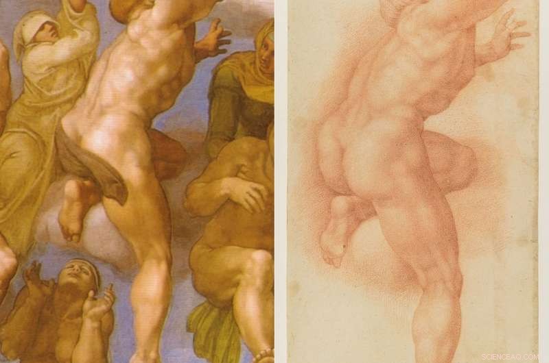 Innovative Hydrogel Safely Removes Tape from Century-Old Michelangelo Drawing