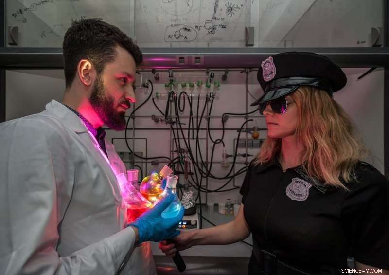 Controlling Catalytic Reactions Through Nanosurface Modification