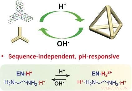 Universal pH‑Controlled Assembly of DNA Nanostructures