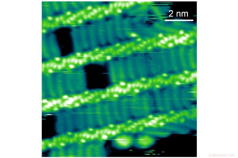 High-Resolution STM Images Reveal Unexpected ABBA-Like Pattern in Conducting Polymers
