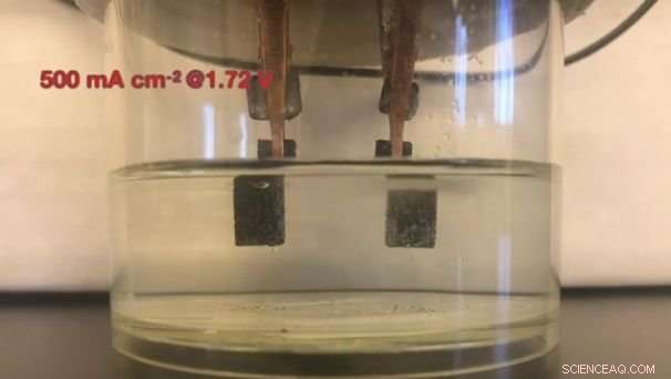 Houston & Caltech Reveal Affordable Hybrid Catalyst for Large-Scale Water Splitting