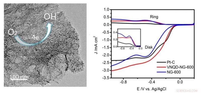 Advanced Vanadium Nitride Quantum Dot Catalyst Enhances Oxygen Reduction Reaction