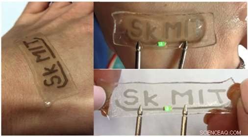 Skoltech and MIT Innovate Simple Hydrogel Modification for Stretchable, Transparent Electronics
