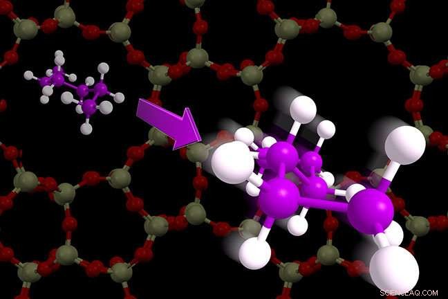 Scientists Reveal How Caged Molecules Vibrate and Move