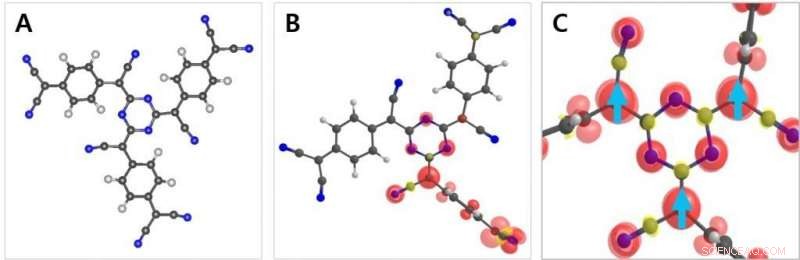 Unlocking Organic Ferromagnetism: Capturing Spin Dynamics in Glassy Organic Networks
