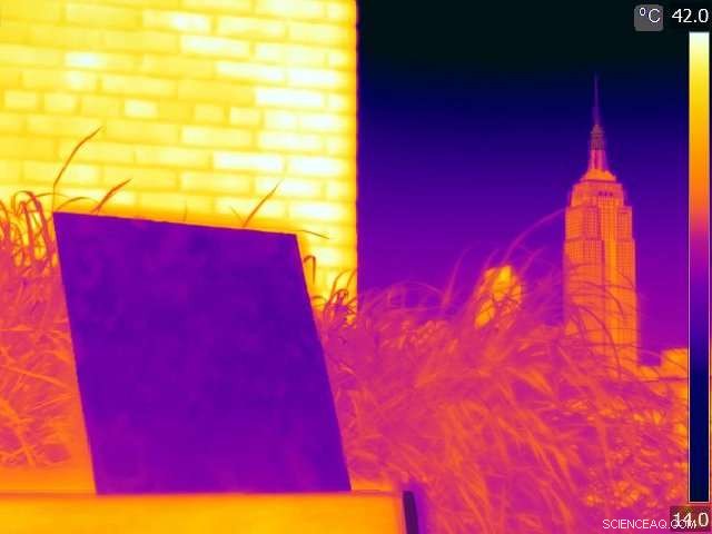 Revolutionary Polymer Coating Drastically Lowers Building Temperatures