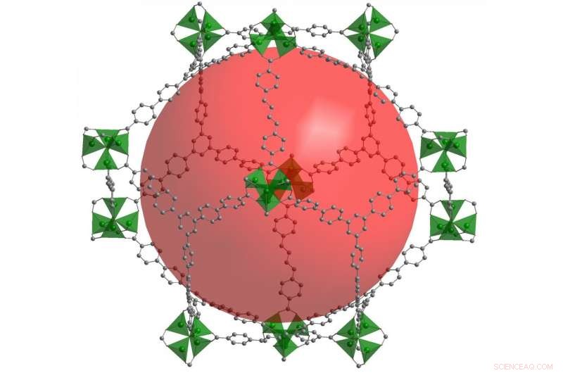 Record-Setting Porous Crystalline Material Achieves Highest Surface Area Yet