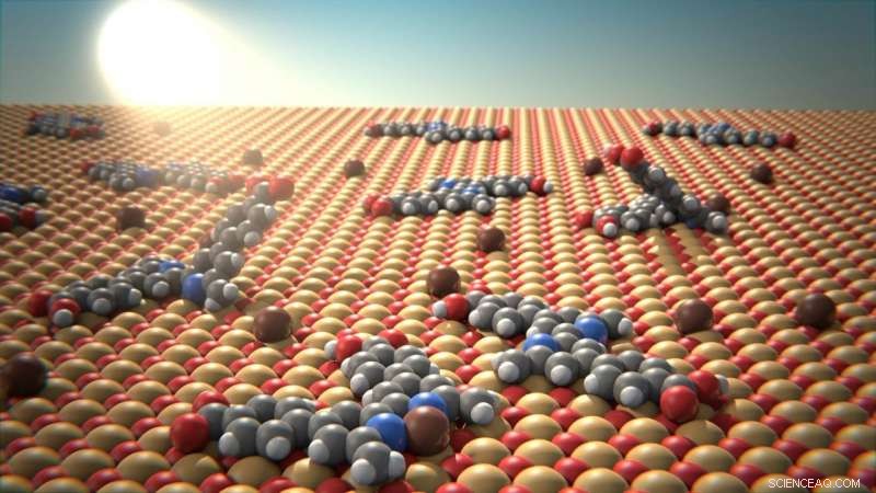 Metal Surfaces Direct Bipyridine Molecules into Desired Configurations