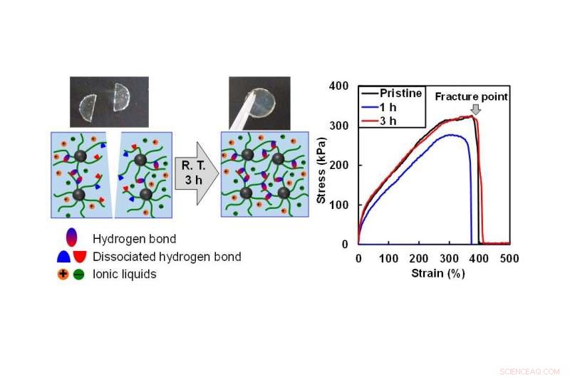 Revolutionizing Electronics: Durable, Self‑Healing Ion Gels for Future Devices