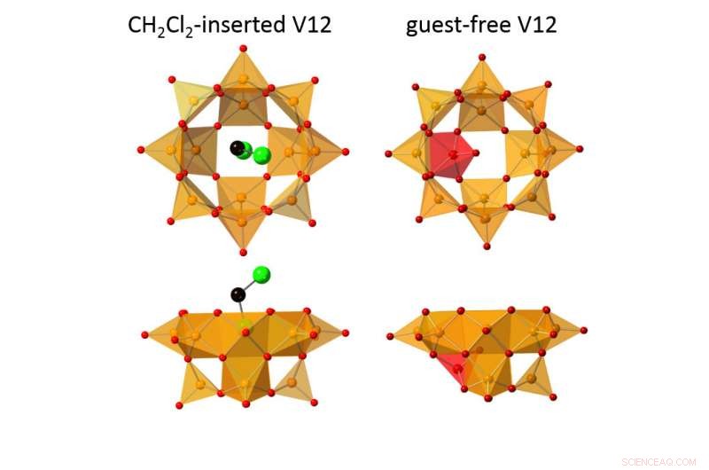 Flipped Metal Oxide Cage Efficiently Separates CO₂ from CO