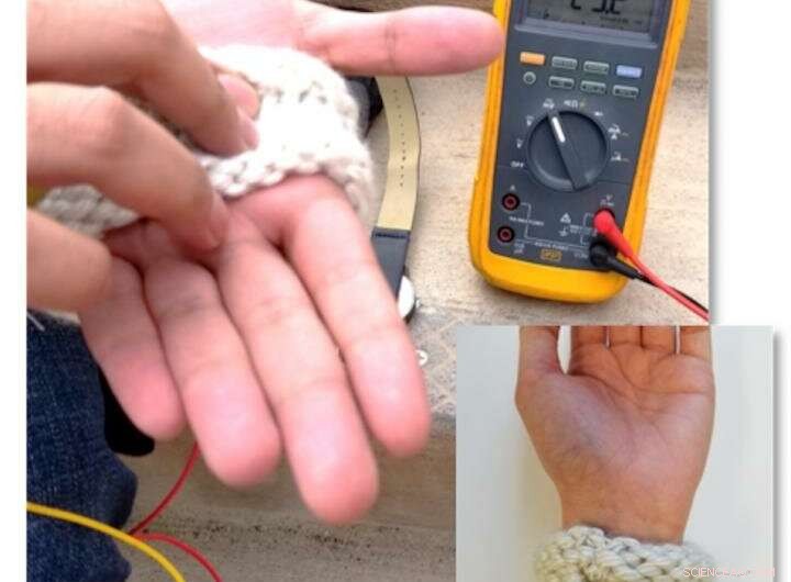 Chemists Harness Body Heat to Power Smart Wearable Garments