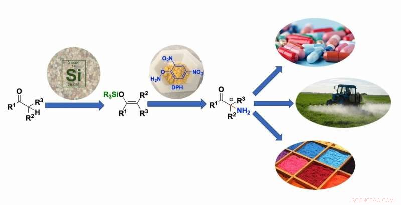 Rapid Nitrogen Incorporation: Rice University Unveils One-Step Synthesis of Alpha-Aminoketones