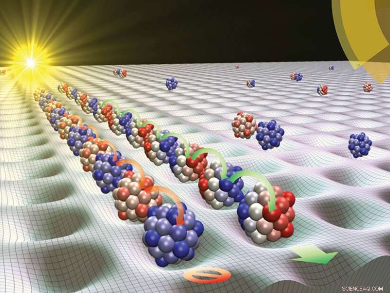 How Nanoparticle Spacing Enhances Energy Transfer Efficiency