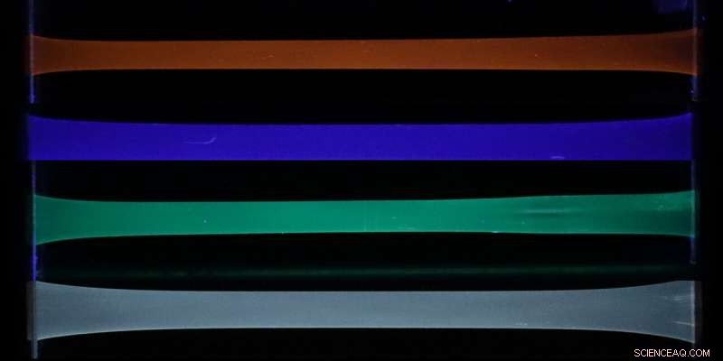 Polymer Lights Up White When Stretched: A Breakthrough in Mechanofluorescent Materials