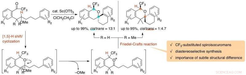 Revolutionary Diastereoselective Synthesis of CF3-Substituted Spiroisochromans via C(sp3)-H Functionalization