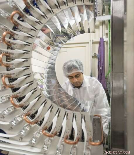 Discovering Potassium Binding Sites in Bacterial Ribosomes Using I23 Beamline