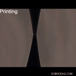 Revolutionizing 3‑D Fabrication: Printing Liquid Metal Structures