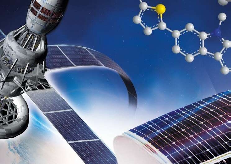 Long‑lasting 10‑Year Organic Solar Cells for Space Applications